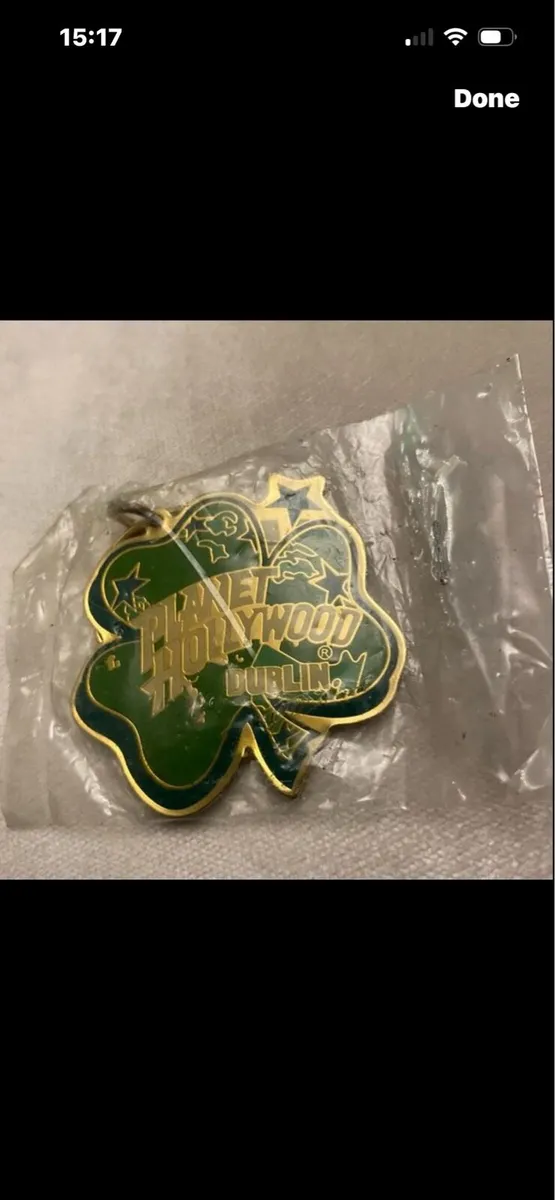 Planet Hollywood Dublin Key Ring - Image 1