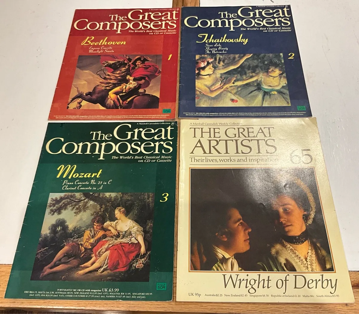 3 Editions of the Great Composers + Great Artists - Image 1