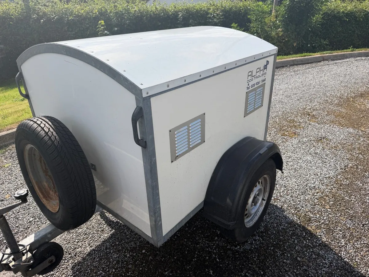 Factory built dog trailer - Image 3