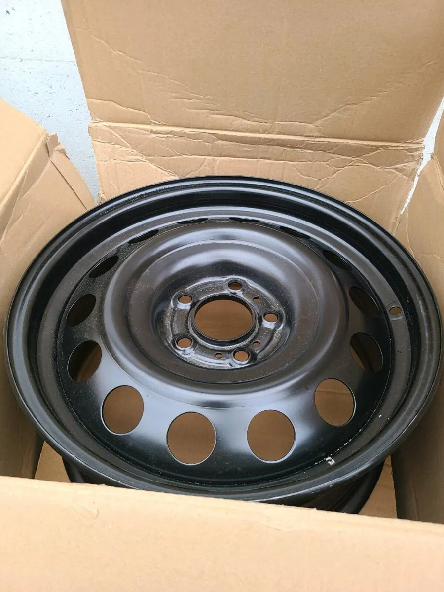 2 Steel wheel Rims - MW 16191 7x16 ET44 5x108 65 - Image 2