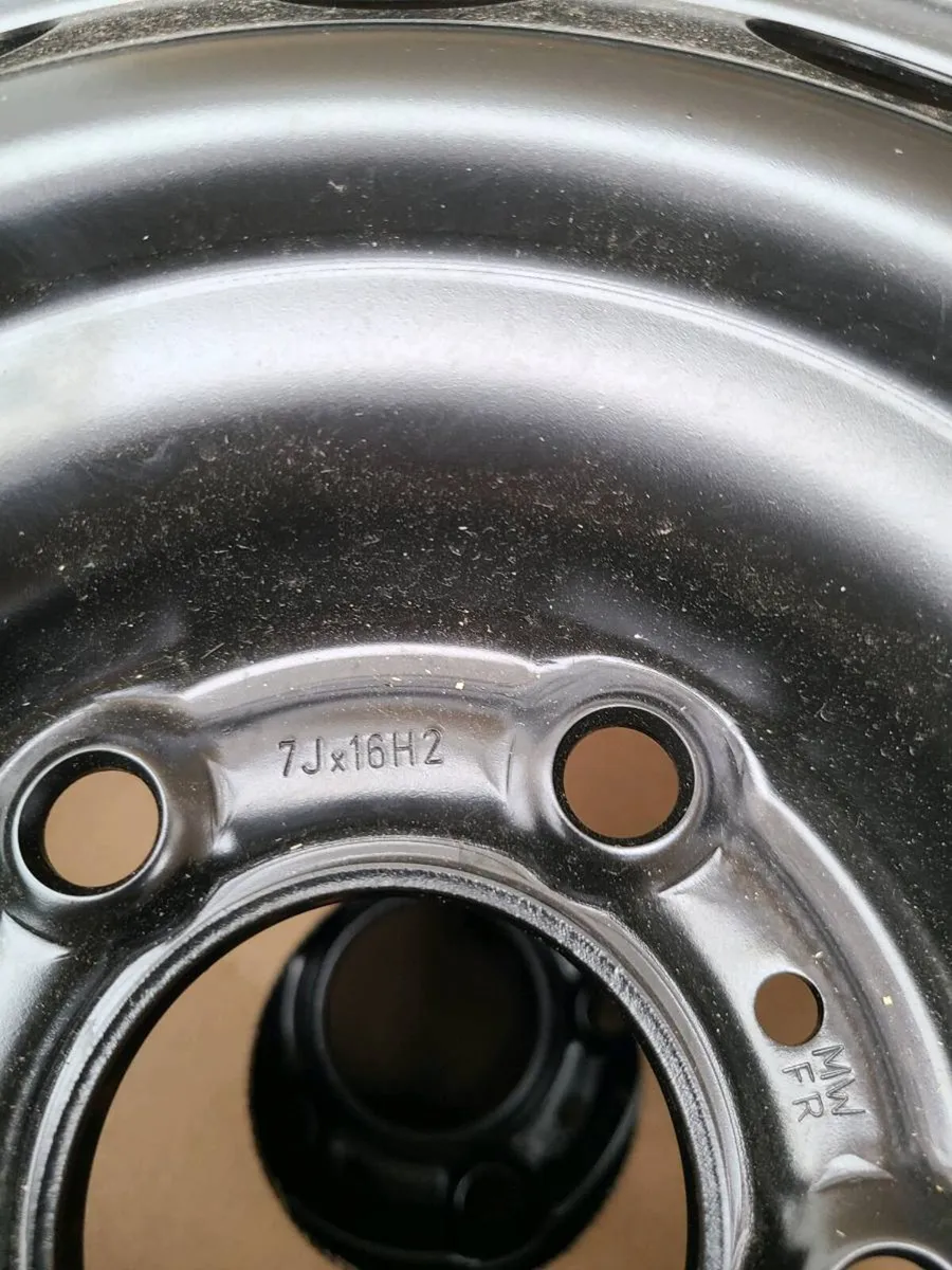 2 Steel wheel Rims - MW 16191 7x16 ET44 5x108 65 - Image 1