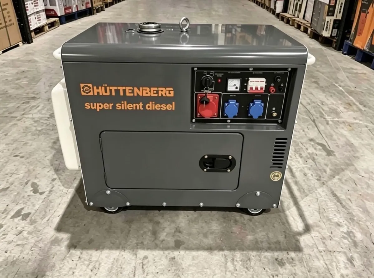 BRAND NEW 13kva SUPER SILENT DIESEL GENERATOR - Image 1