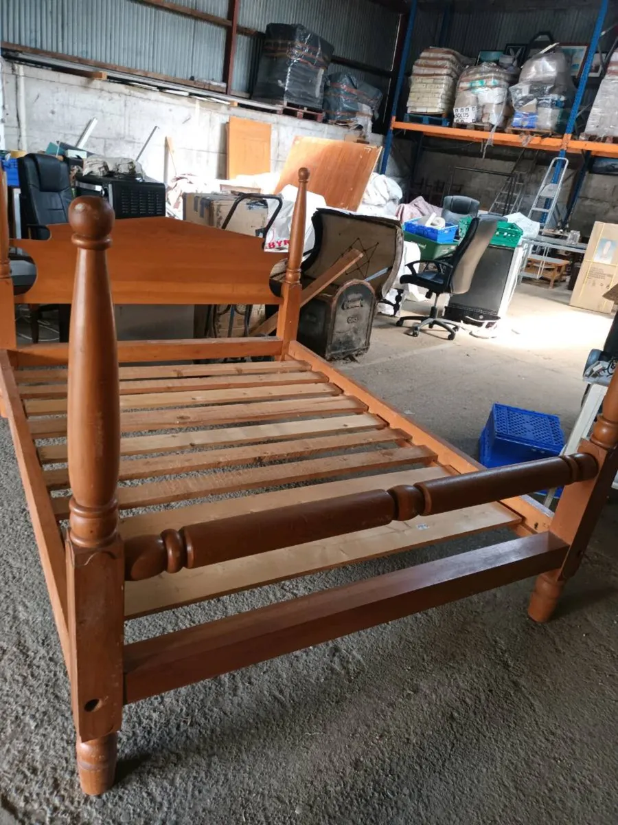 Pine King Size Bed - Image 2