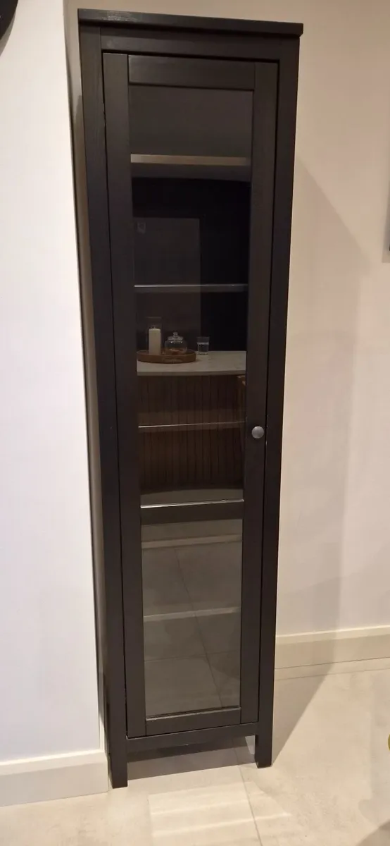 Glass display cabinet - Image 1