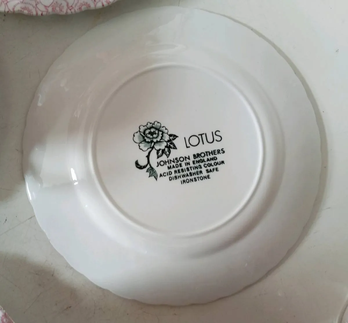 Johnson Brothers Red Lotus Teaset - Image 4
