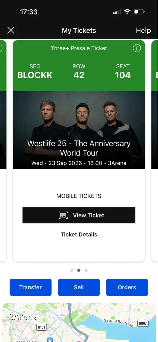 Westlife tickets - Image 2