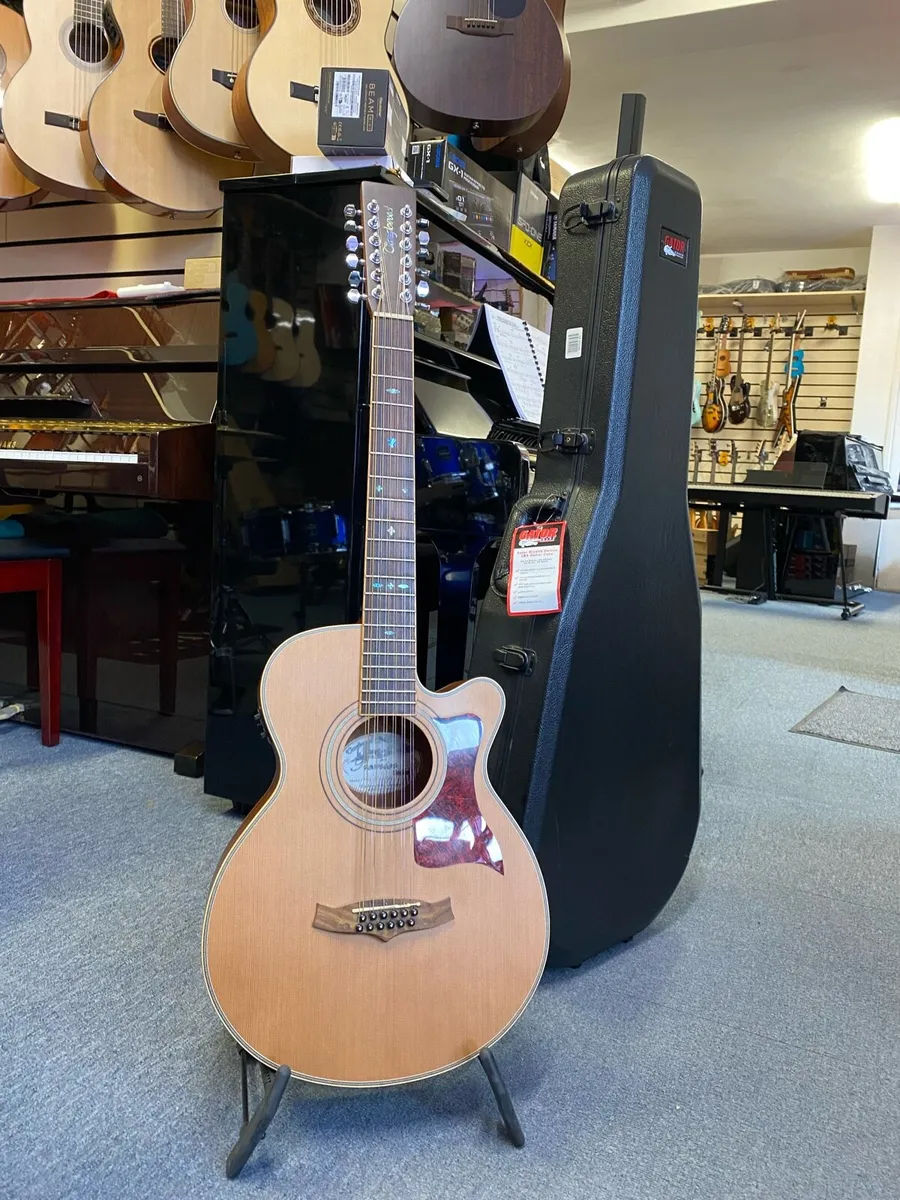 Tanglewood 12 string guitar & case - Image 1