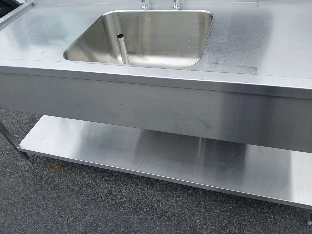 Staneless steel cabbinet sink unit complete - Image 3