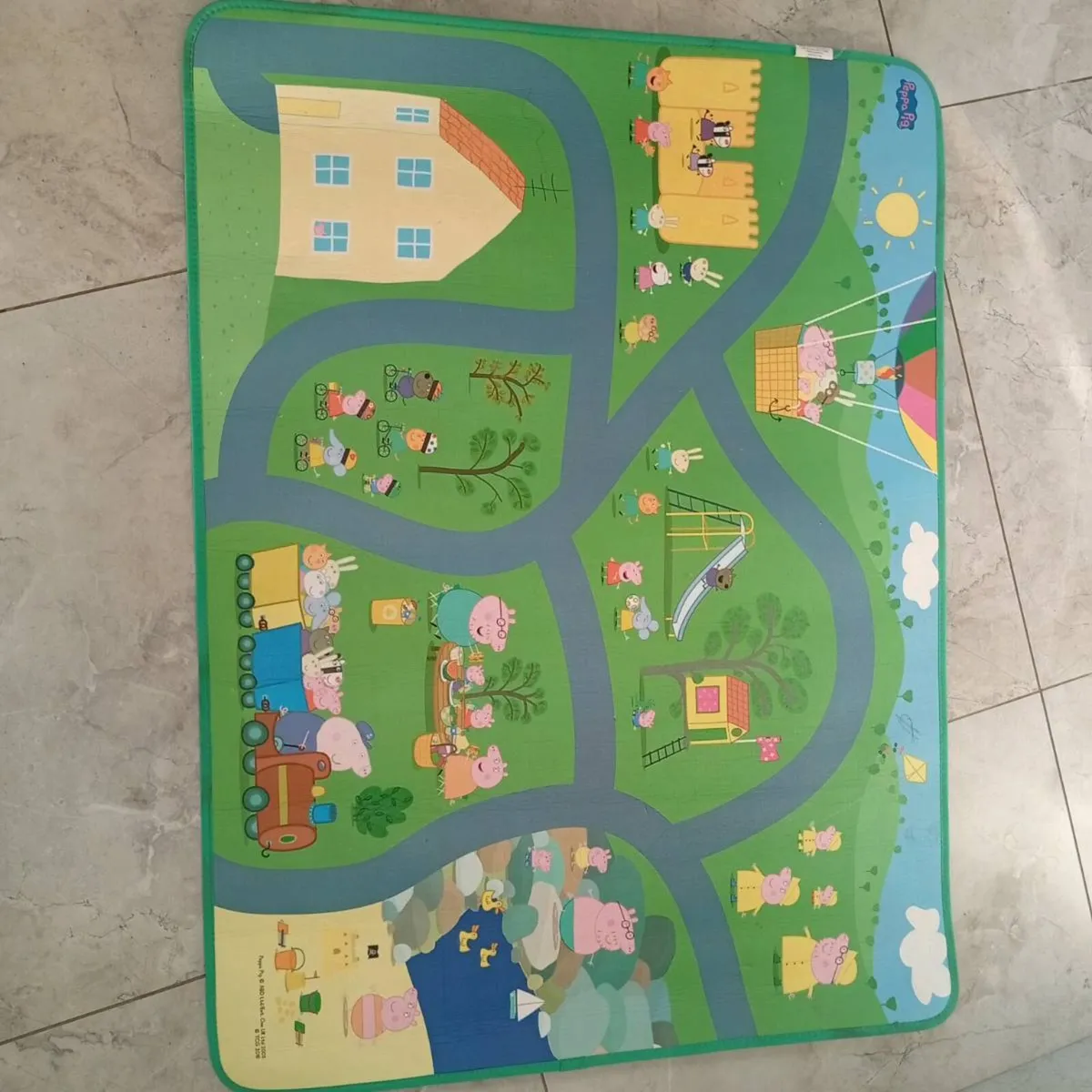 Peppa pig toys and buggy - Image 2