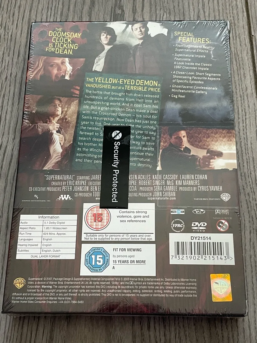 SEALED! supernatural the complete third season 3 - Image 2