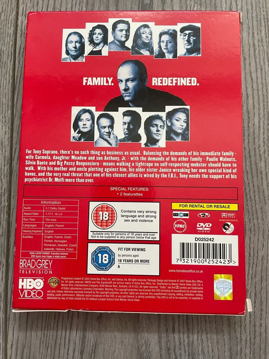 The sopranos compete series 2 dvd boxset - Image 2