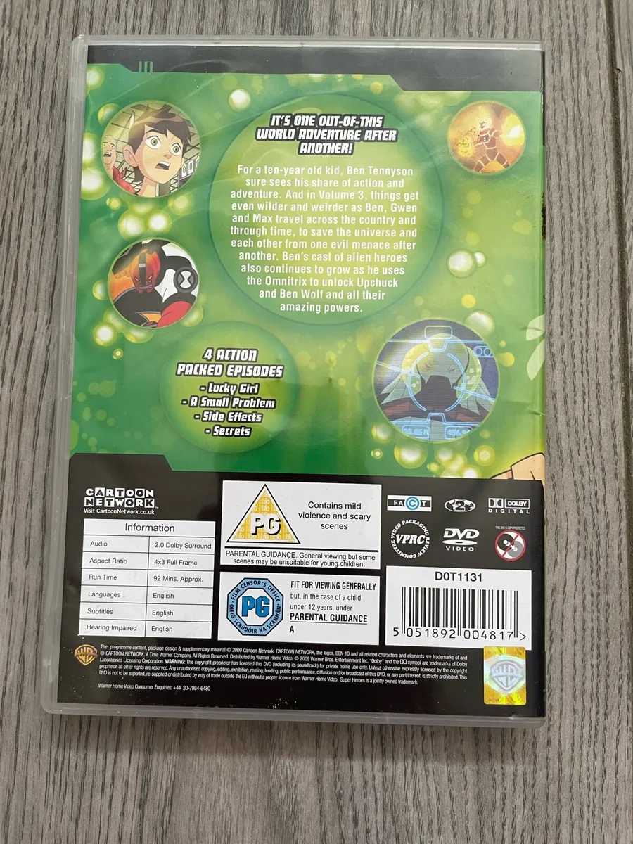 Ben 10 season 1 volume 3 dvd - Image 2