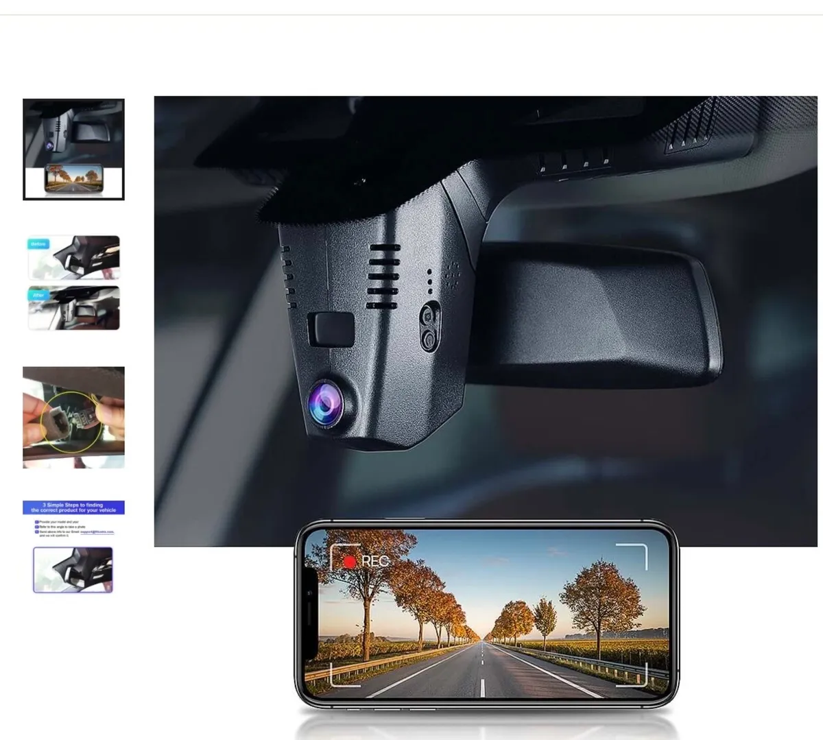 Dashcam Fitcamx for BMW 5 / 6 / 7 Series - Image 1