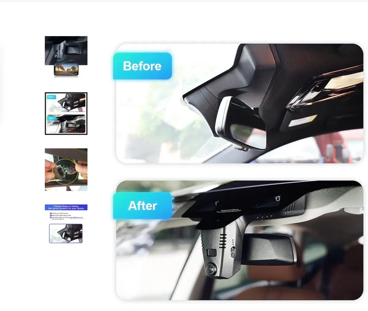 Dashcam Fitcamx for BMW 5 / 6 / 7 Series - Image 2