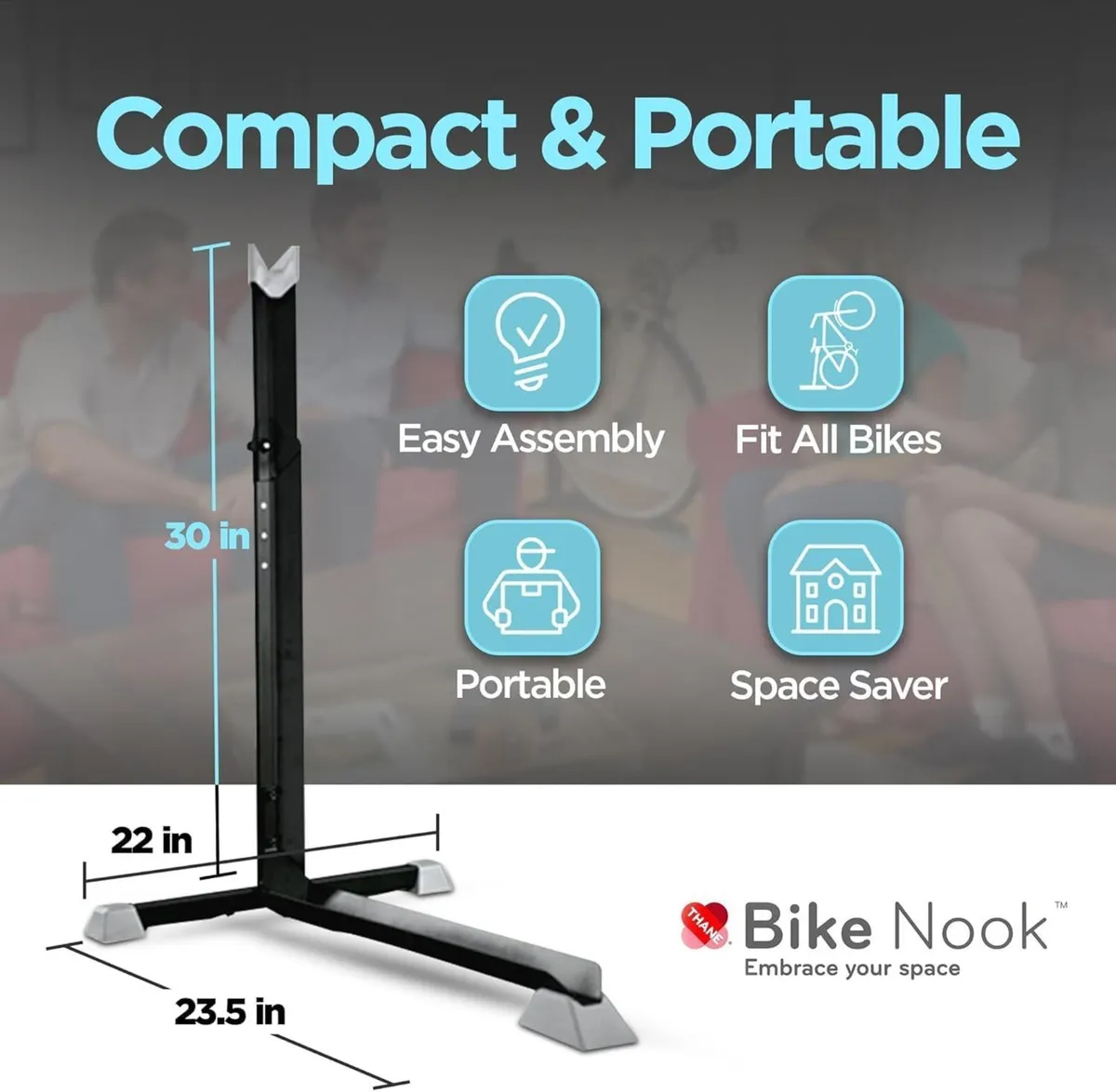 Stand Portable and Stationary Space-Saving Rack - Image 2