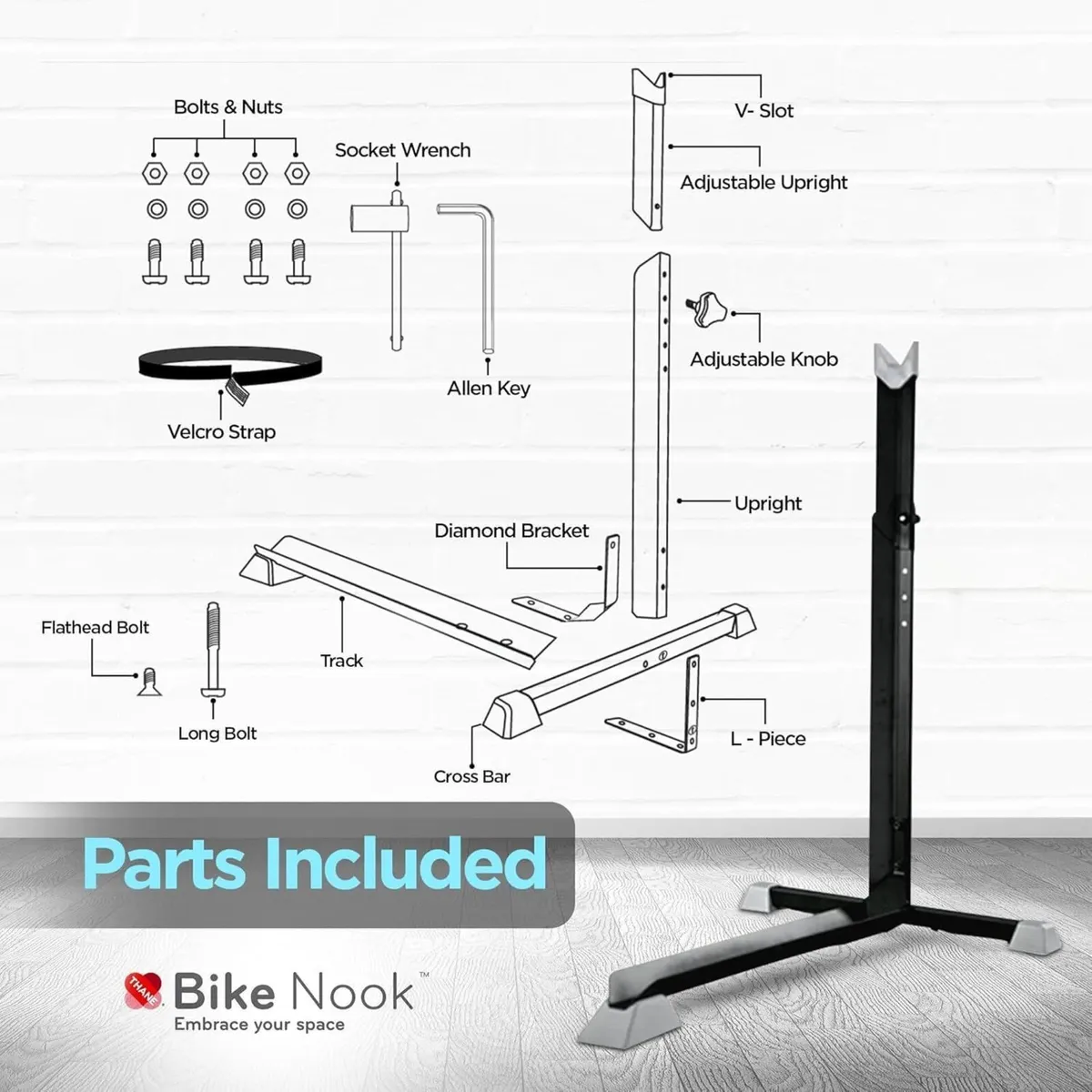 Stand Portable and Stationary Space-Saving Rack - Image 4