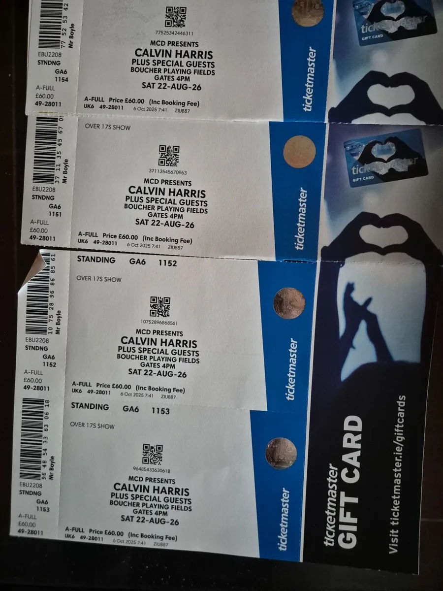 Concert Tickets - Image 1