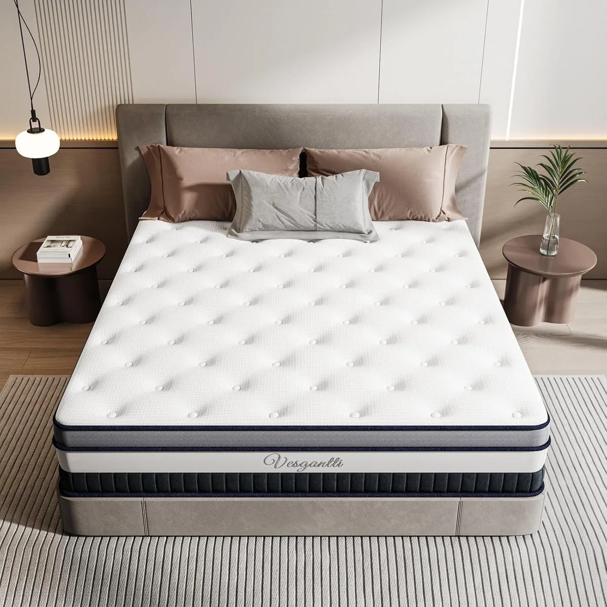 European Mattress Pocket Sprung Medium Luxury - Image 2