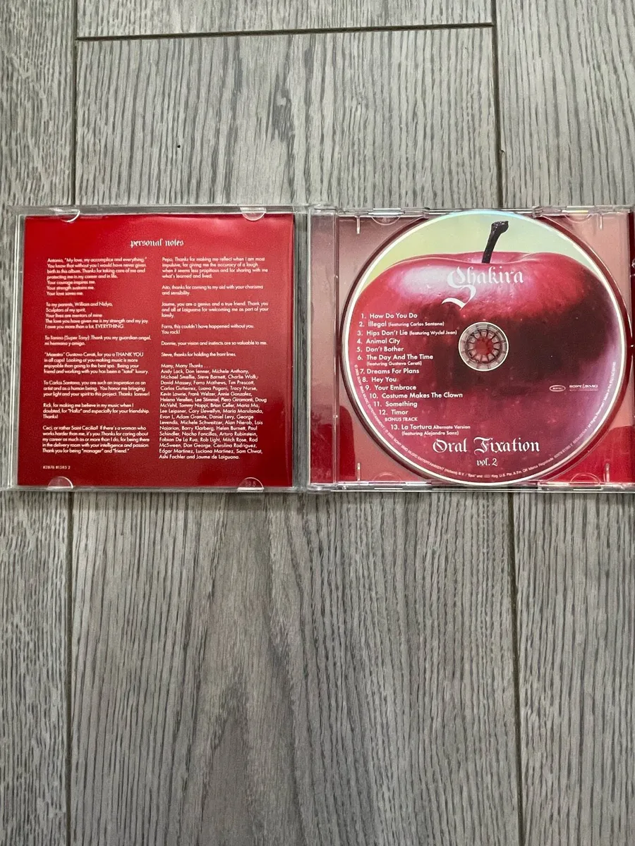Shakira cd oral fixation album (bonus track) - Image 3