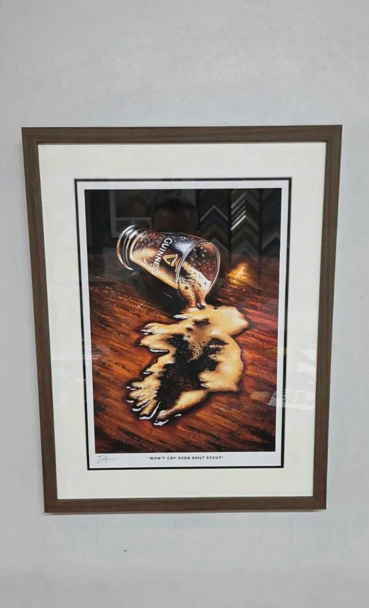 "Don't Cry Over Spilt Stout" by Jordan Breen Art - Image 1