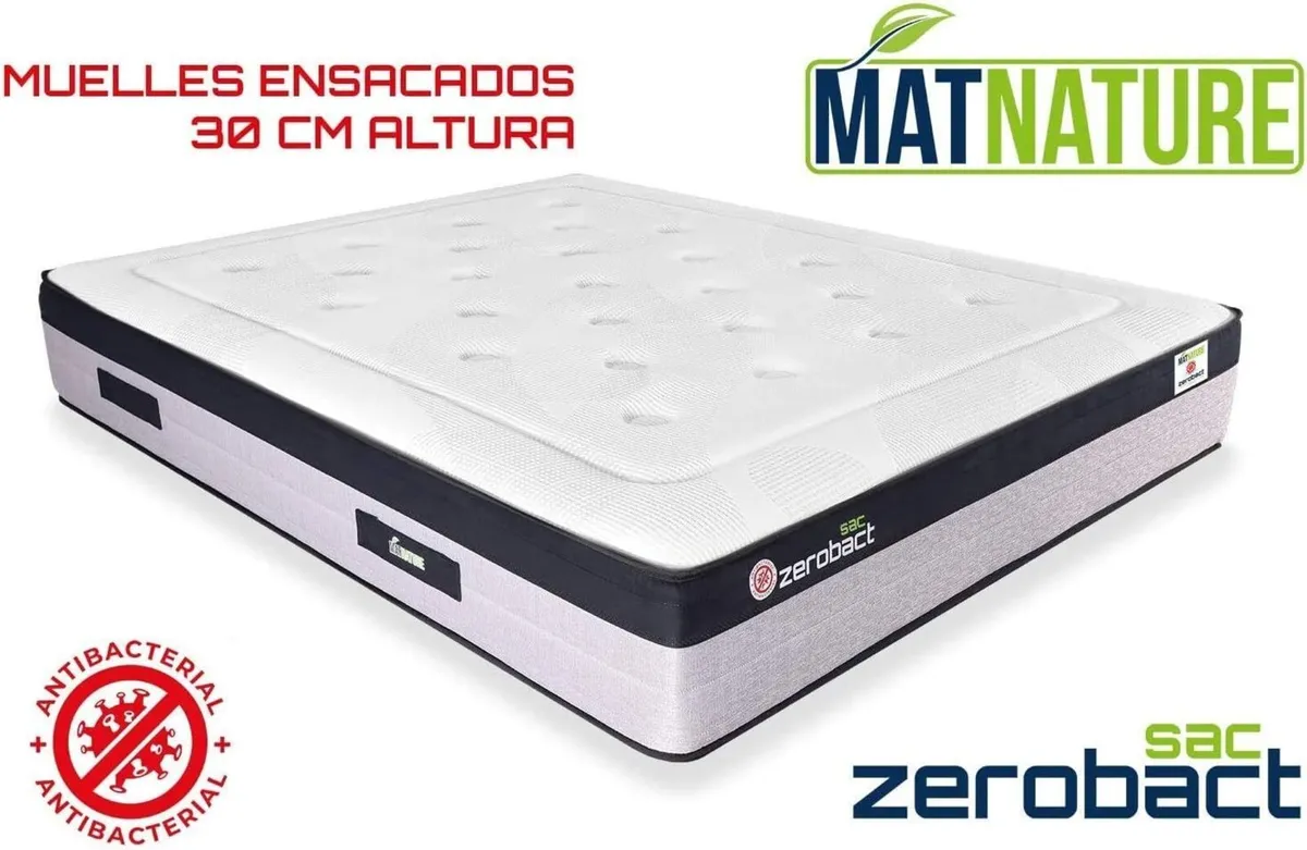 Zerobact Pocket Spring Memory Foam Mattress Bag - Image 3
