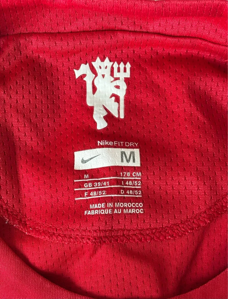 Man United Authentic 2007-2008 Home Shirt - Image 3