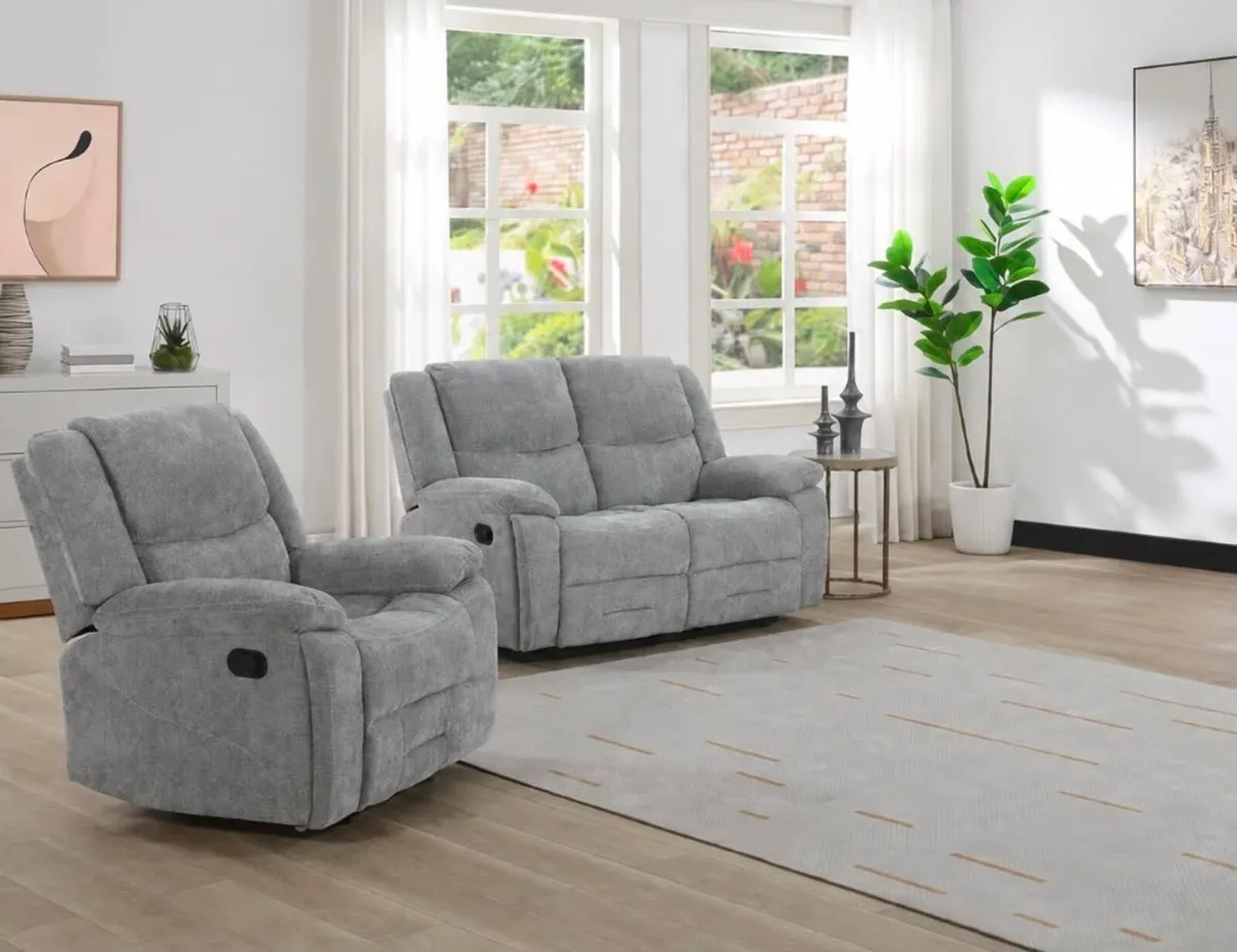 Luxury 2&1 reclining sofa - Image 1