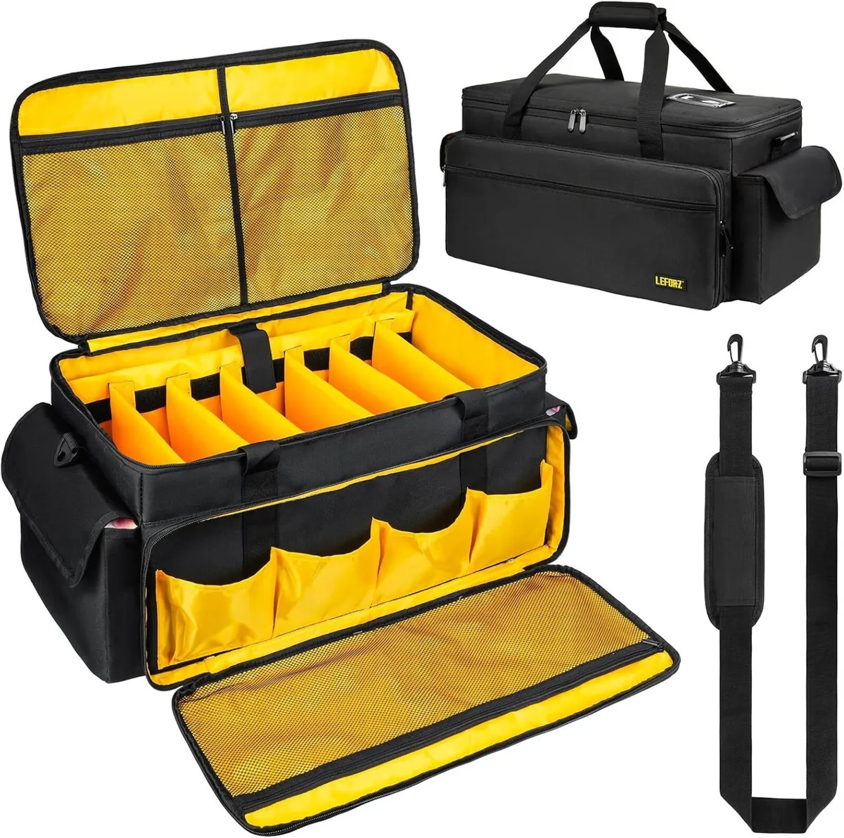 Large Dj Equipment Gig Bag Cable File Organiser - Image 1