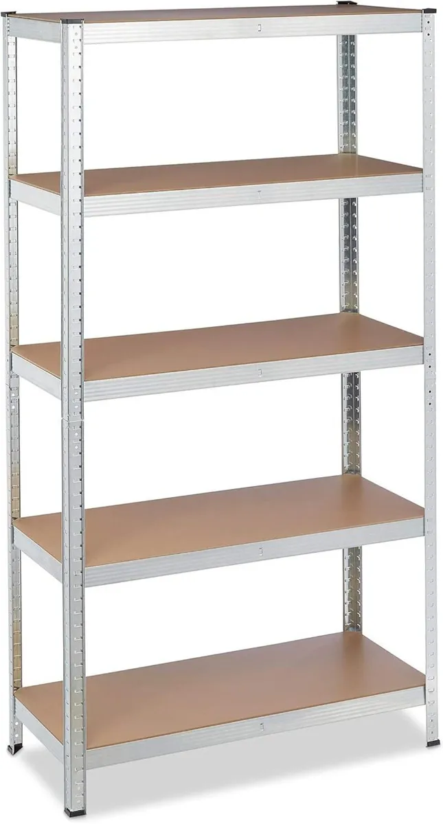 2 X Heavy Duty Shelving Unit 180x90x40CM - Image 1