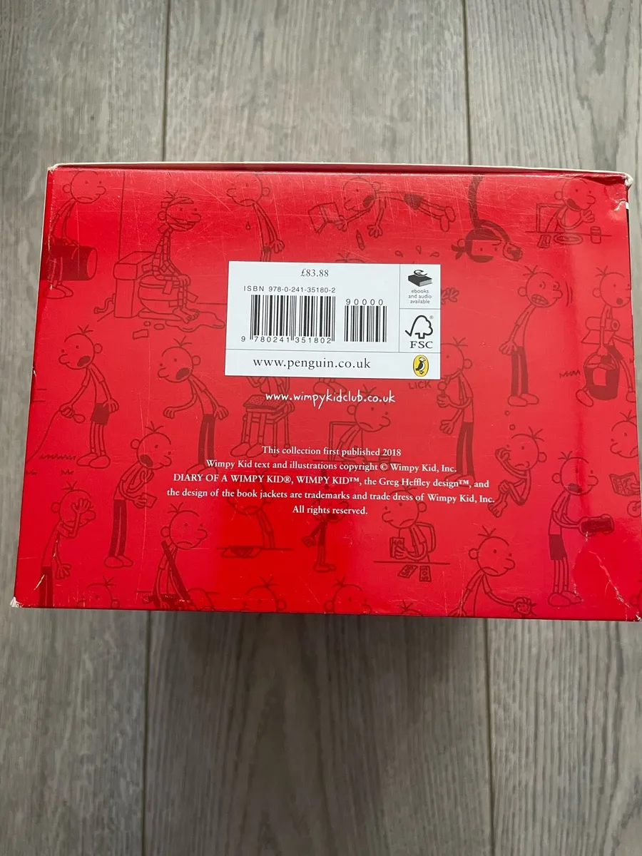 Diary of a wimpy kid book of box 1-11 - Image 3