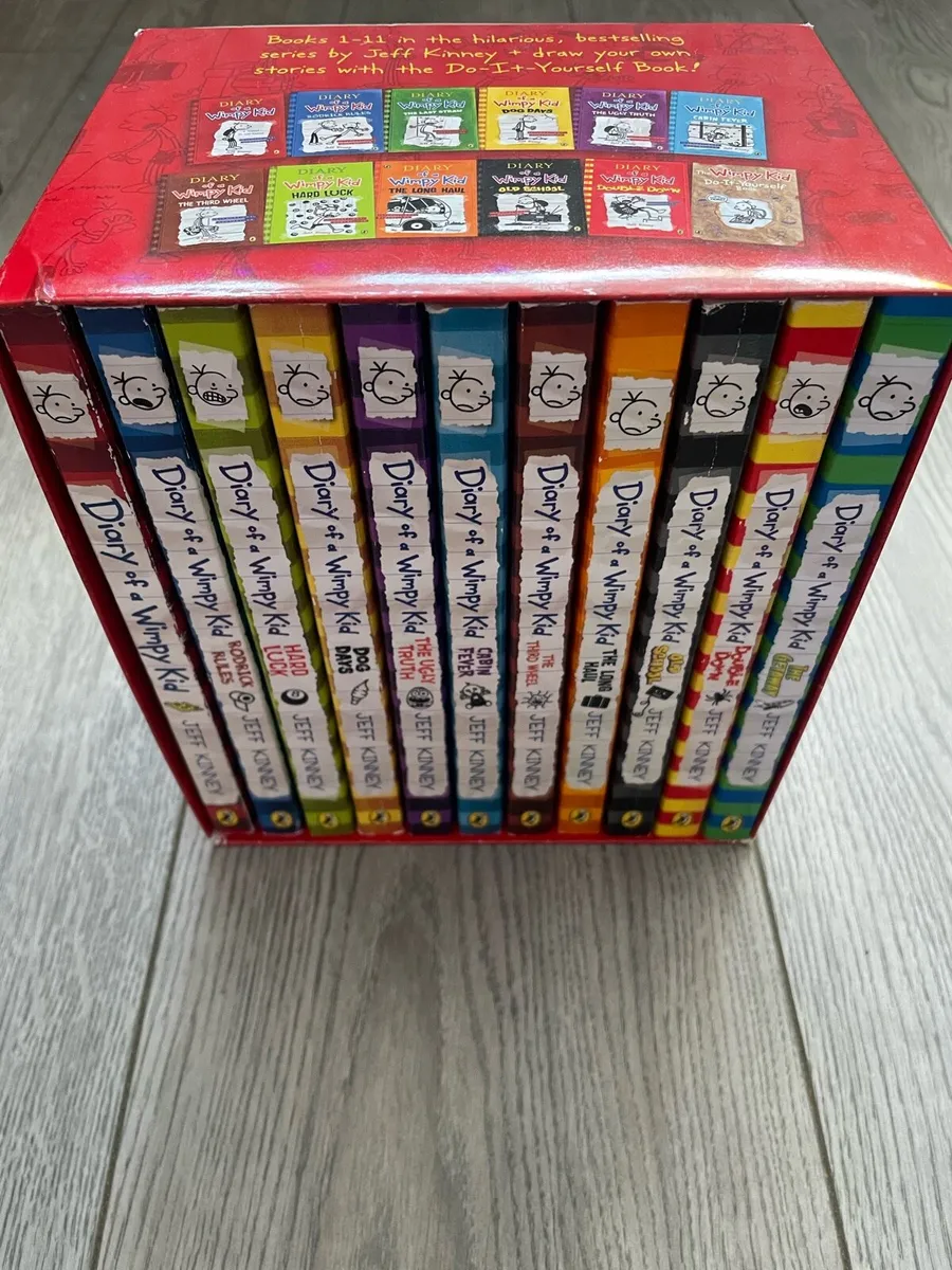 Diary of a wimpy kid book of box 1-11 - Image 4