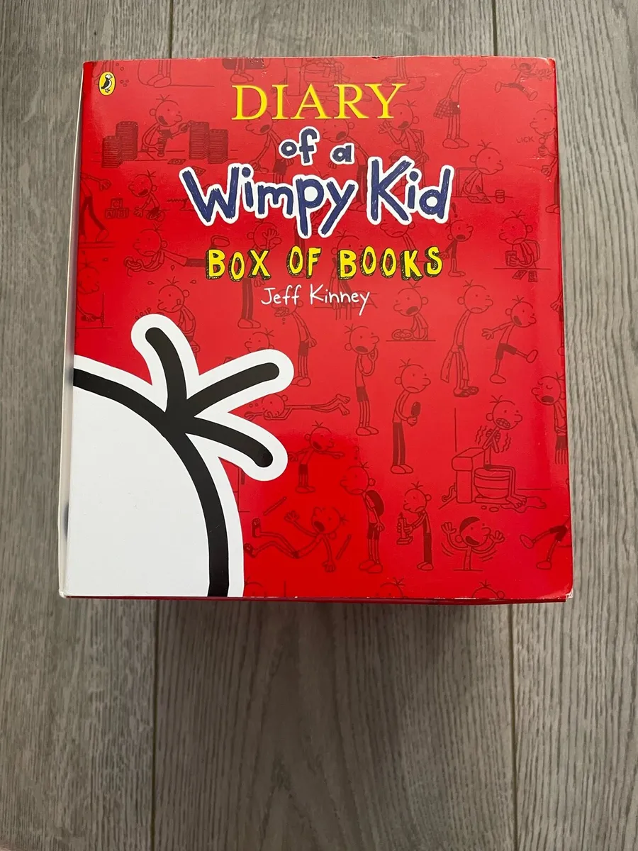 Diary of a wimpy kid book of box 1-11 - Image 1