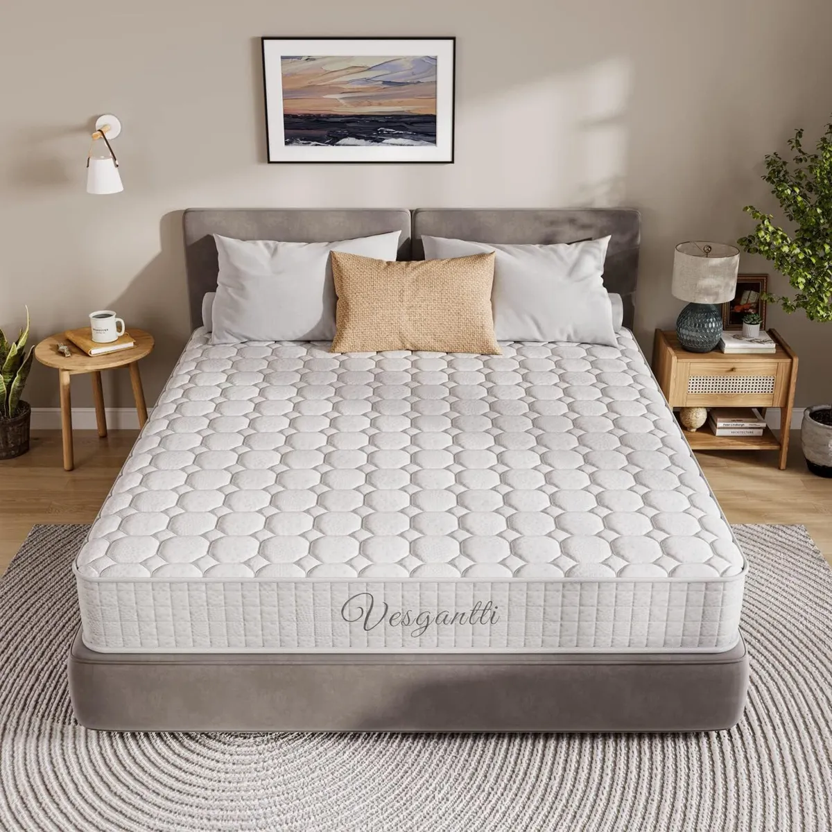 Mattress Hybrid 75x190x25CM Medium Firm High - Image 4