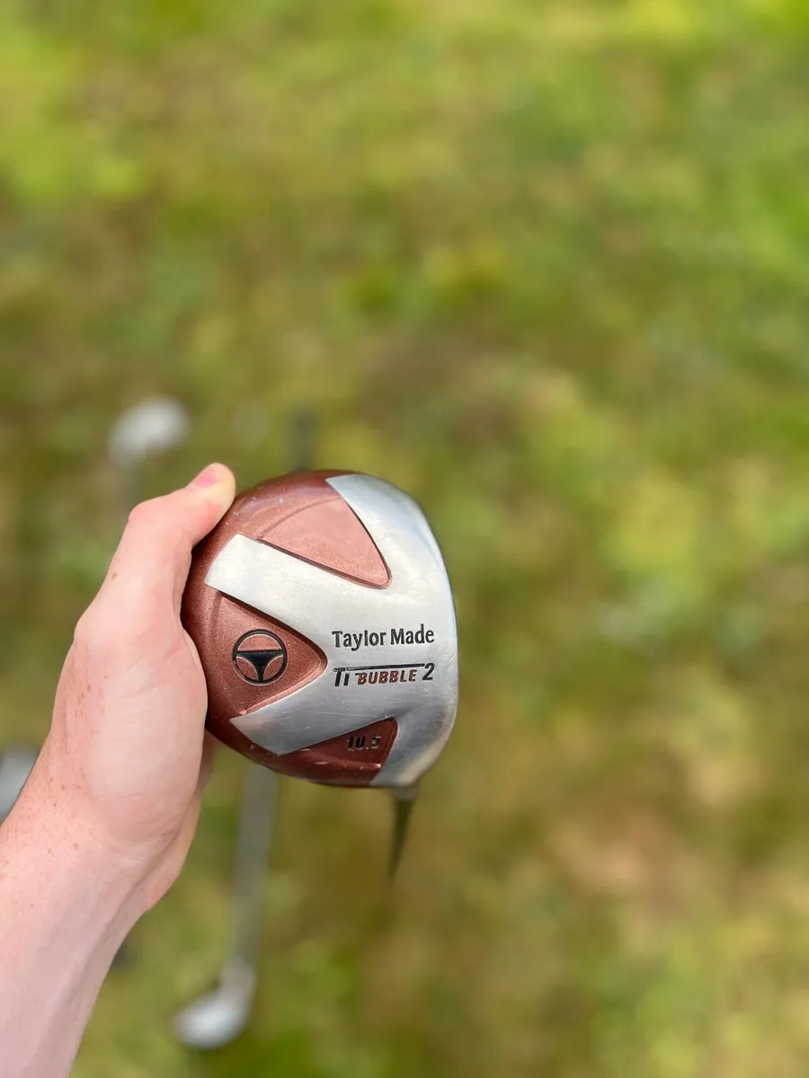 TaylorMade Ti Bubble 2 Driver, 5 Wood & 3-PW Burn - Image 4