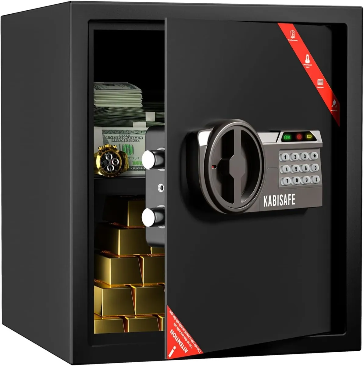 43L Home Digital Large Safes Box Security Cabinet - Image 1