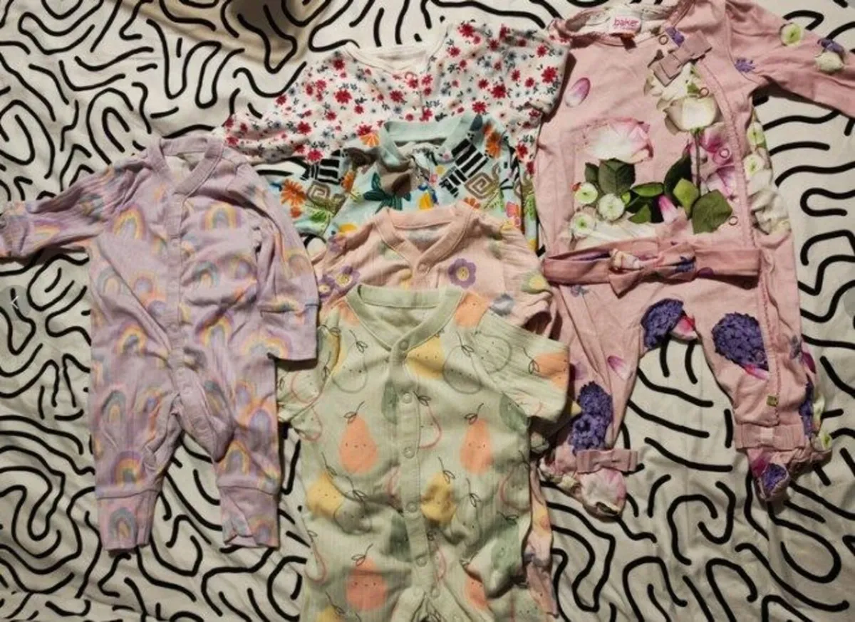 baby sleepsuits -up to 1month - Image 2