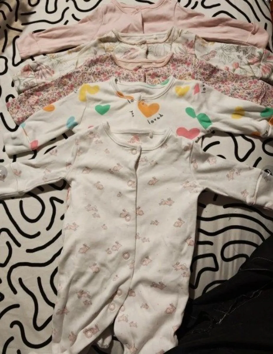 baby sleepsuits -up to 1month - Image 3