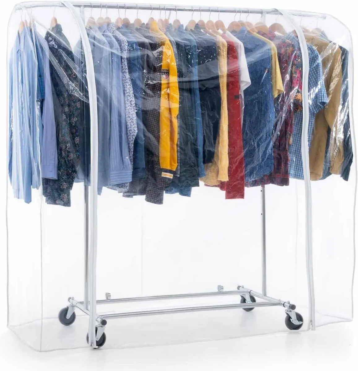 Clothes Rail with Cover - Image 1