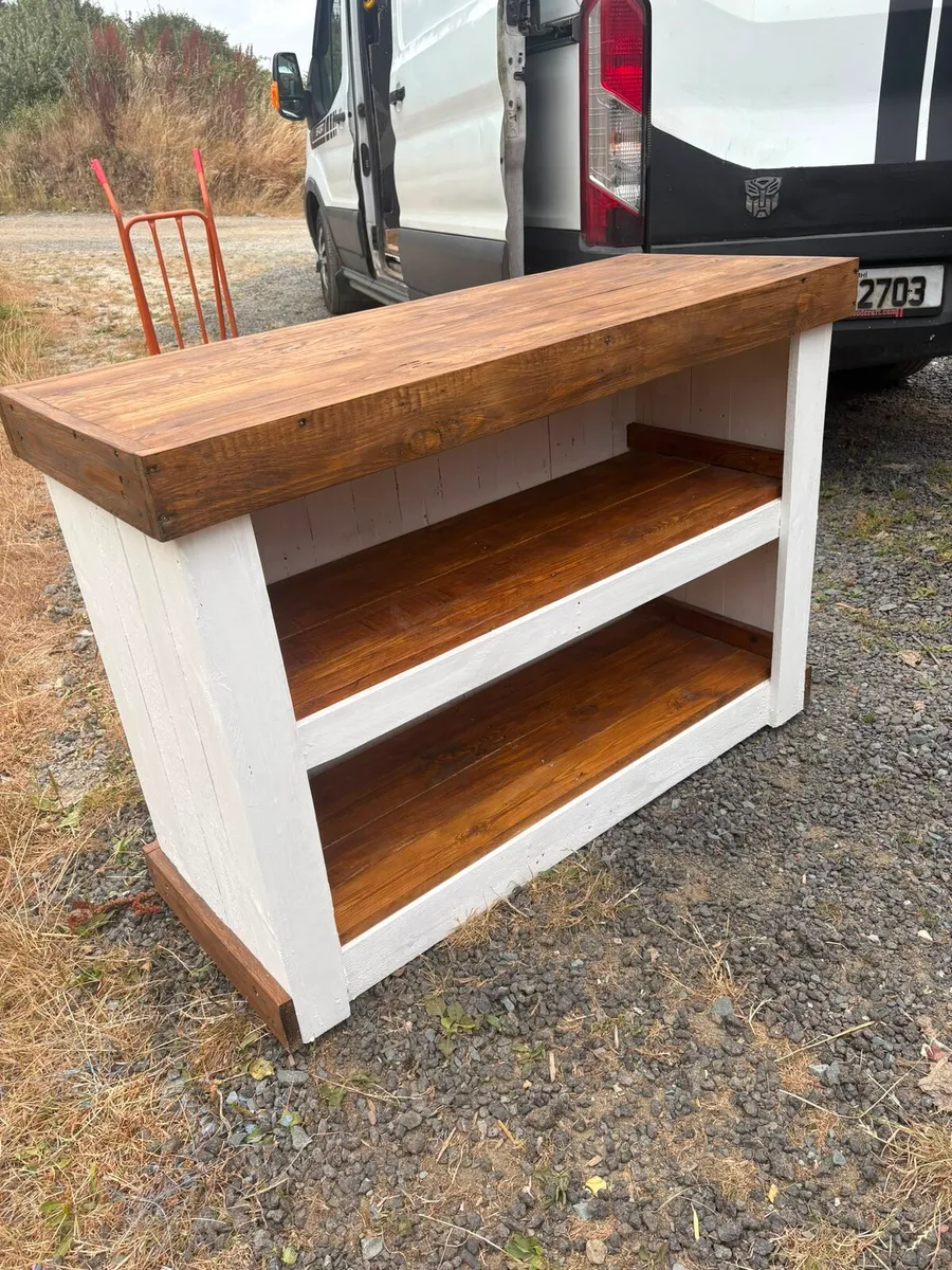 Rustic kitchen island - Image 4