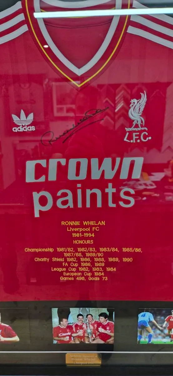 Ronnie Whelan Honours Shirt - Image 4