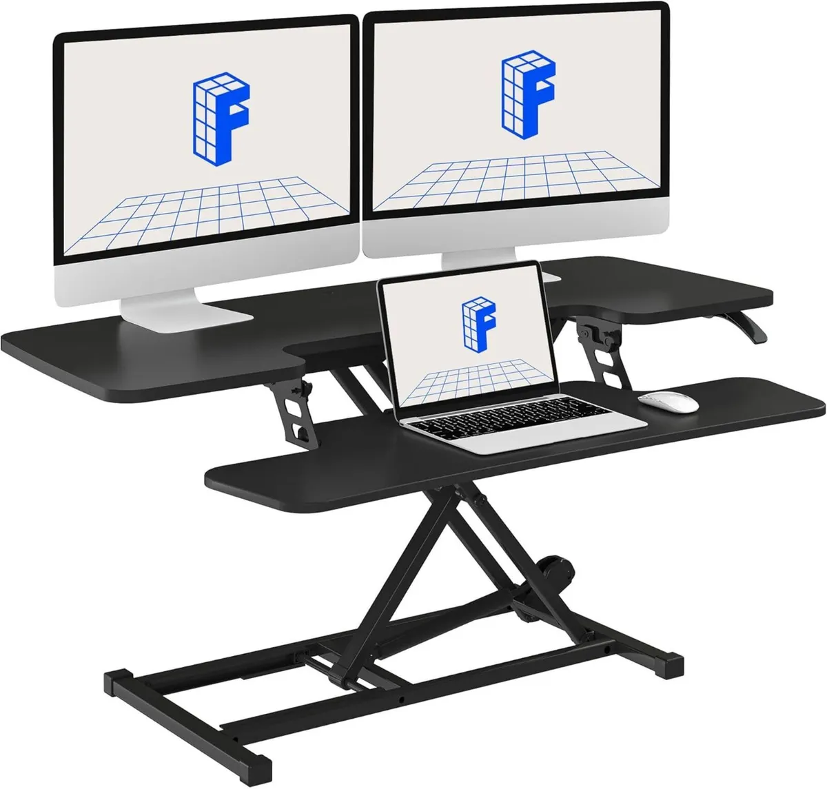Standing Desk Converter Sit to Stand Up Riser - Image 1