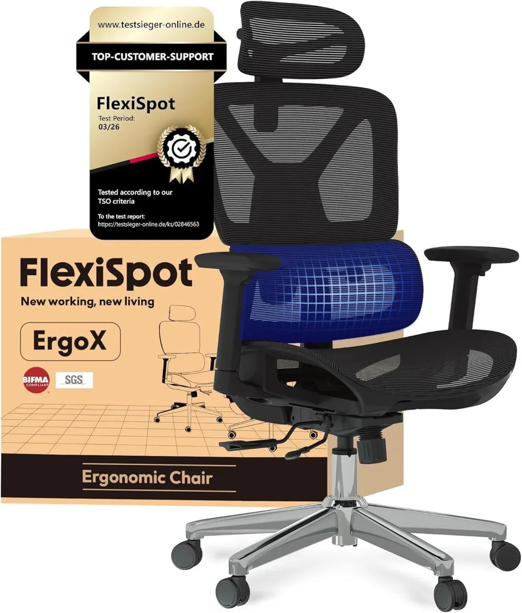Ergonomic Office Chair Executive Mesh Desk Swivel - Image 1