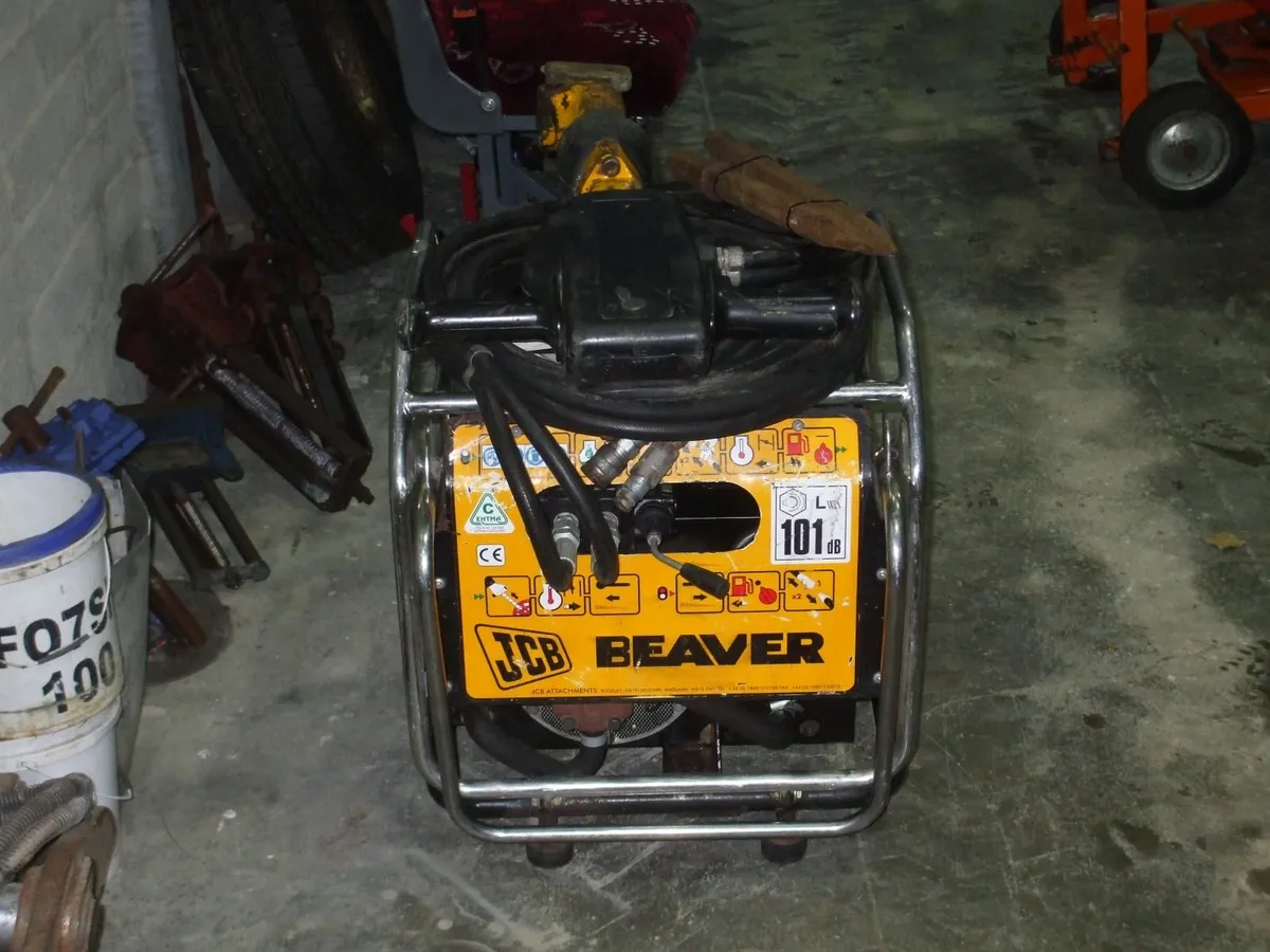jcb hydraulic breaker pack