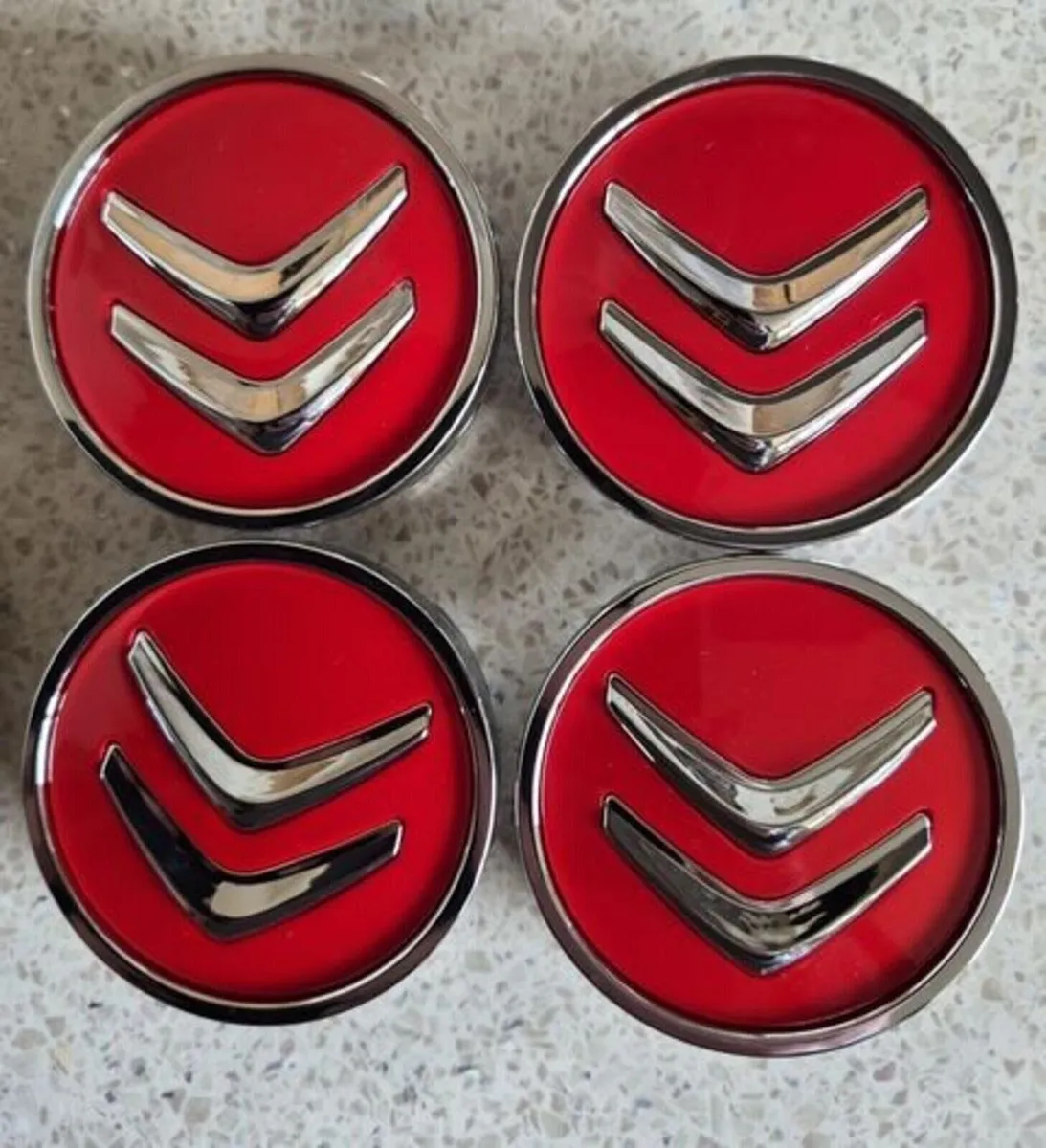 4 x Citroen Centre Caps - FREE POST - Image 3
