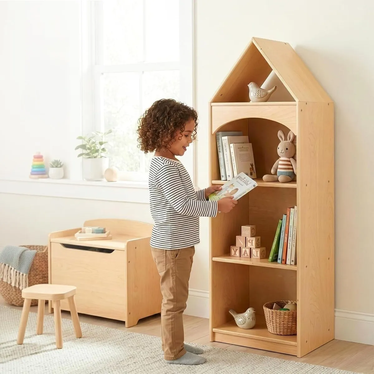 Stuffed Animal Storage 3-Tier Cube Organiser - Image 2