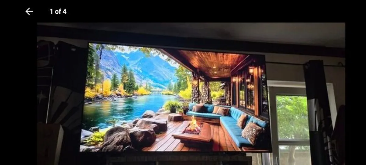 Samsung 75" Q60B Quantum HDR 4K QLED Smart TV - Image 1