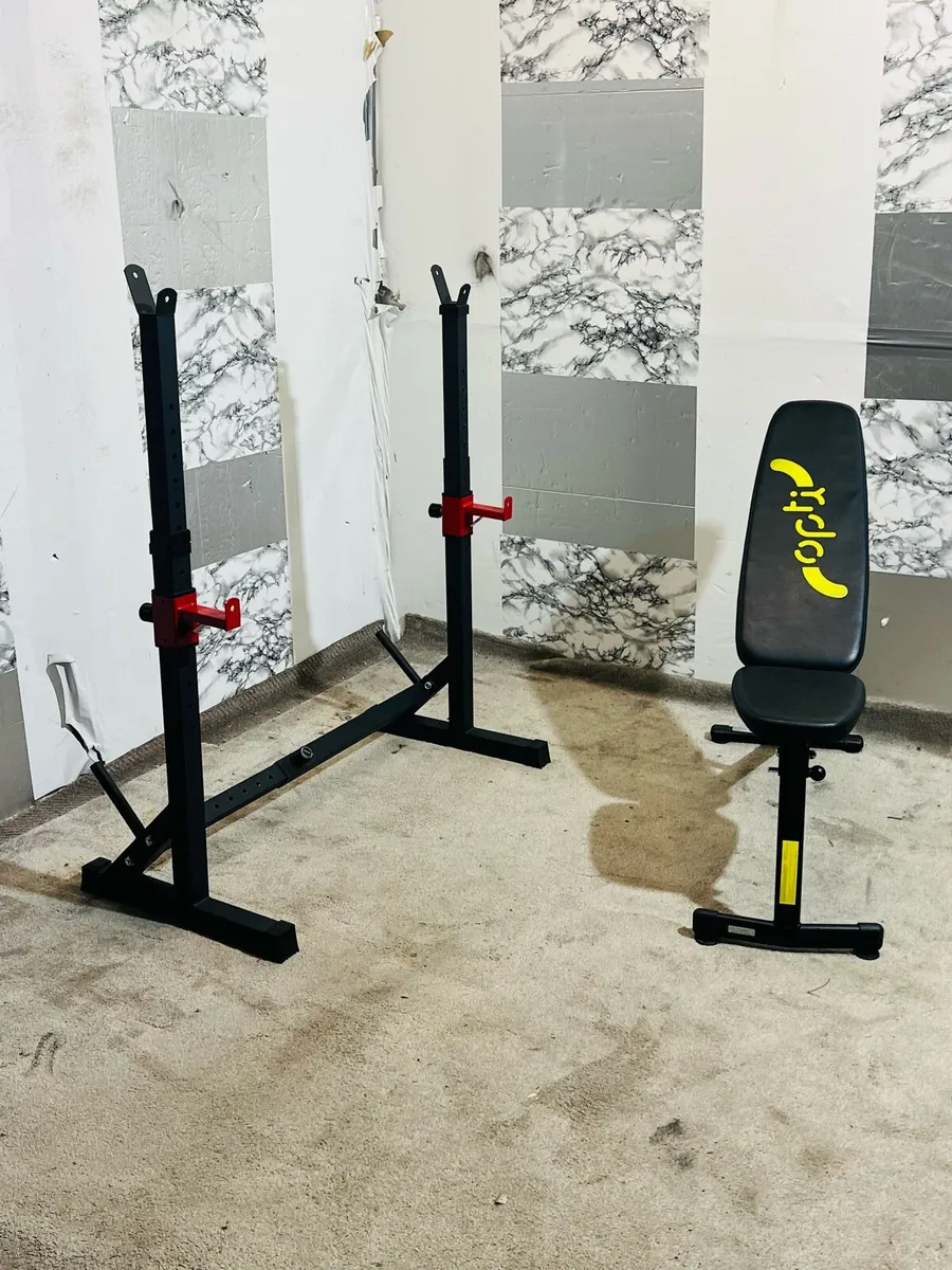 WEIGHT RACK ADJUSTABLE BENCH - Image 1