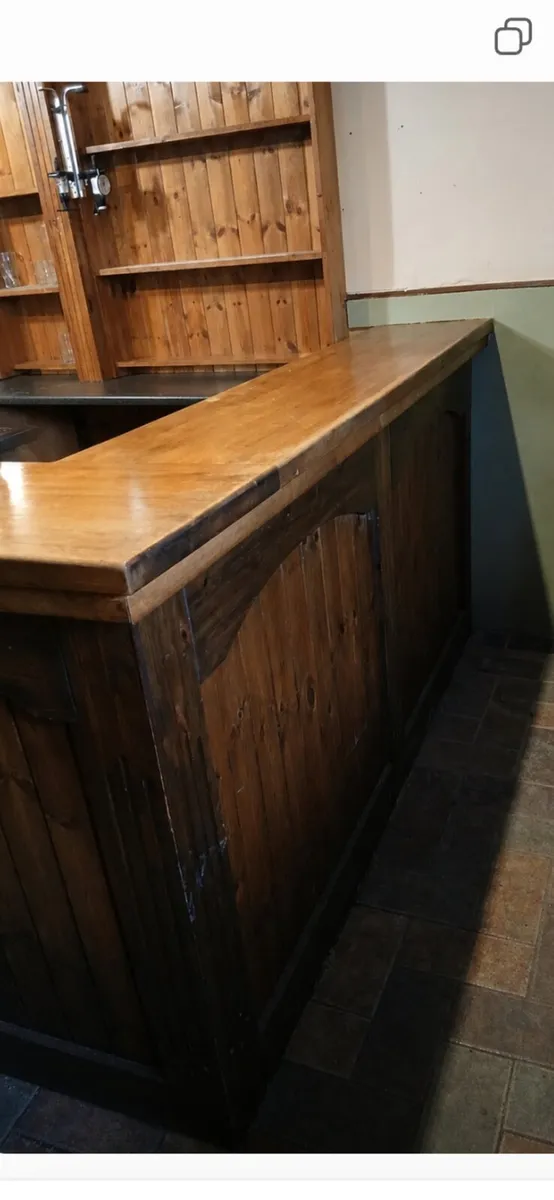 Teek Bar Counter Top - Image 4