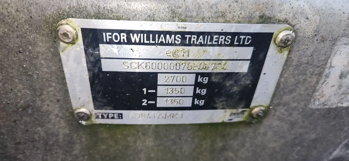Ifor Williams GD84 trailer - Image 2