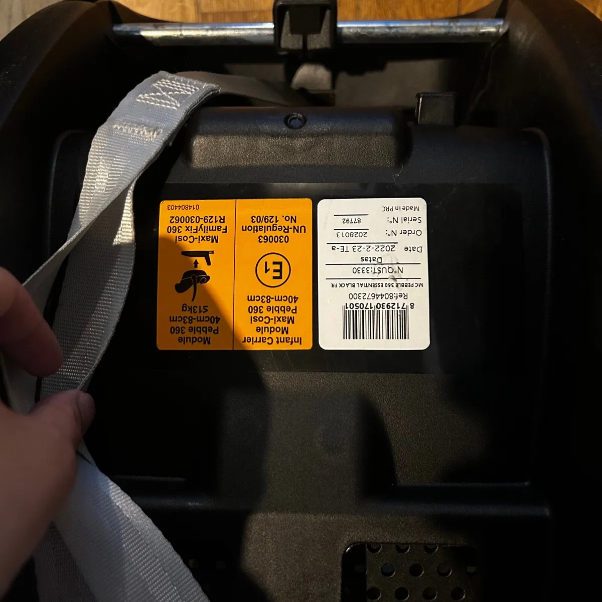 Baby car seat - Image 3